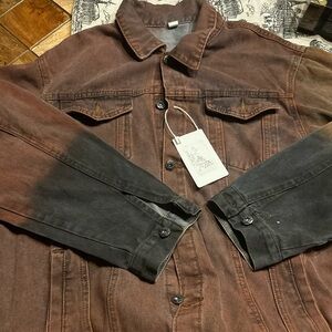 Men's Two-Tone Denim Jacket